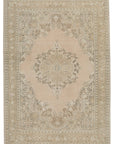 7 x 10 Beige Vintage Rug - 5026