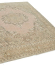 7 x 10 Beige Vintage Rug - 5026