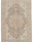 7 x 10 Beige Vintage Rug - 5029