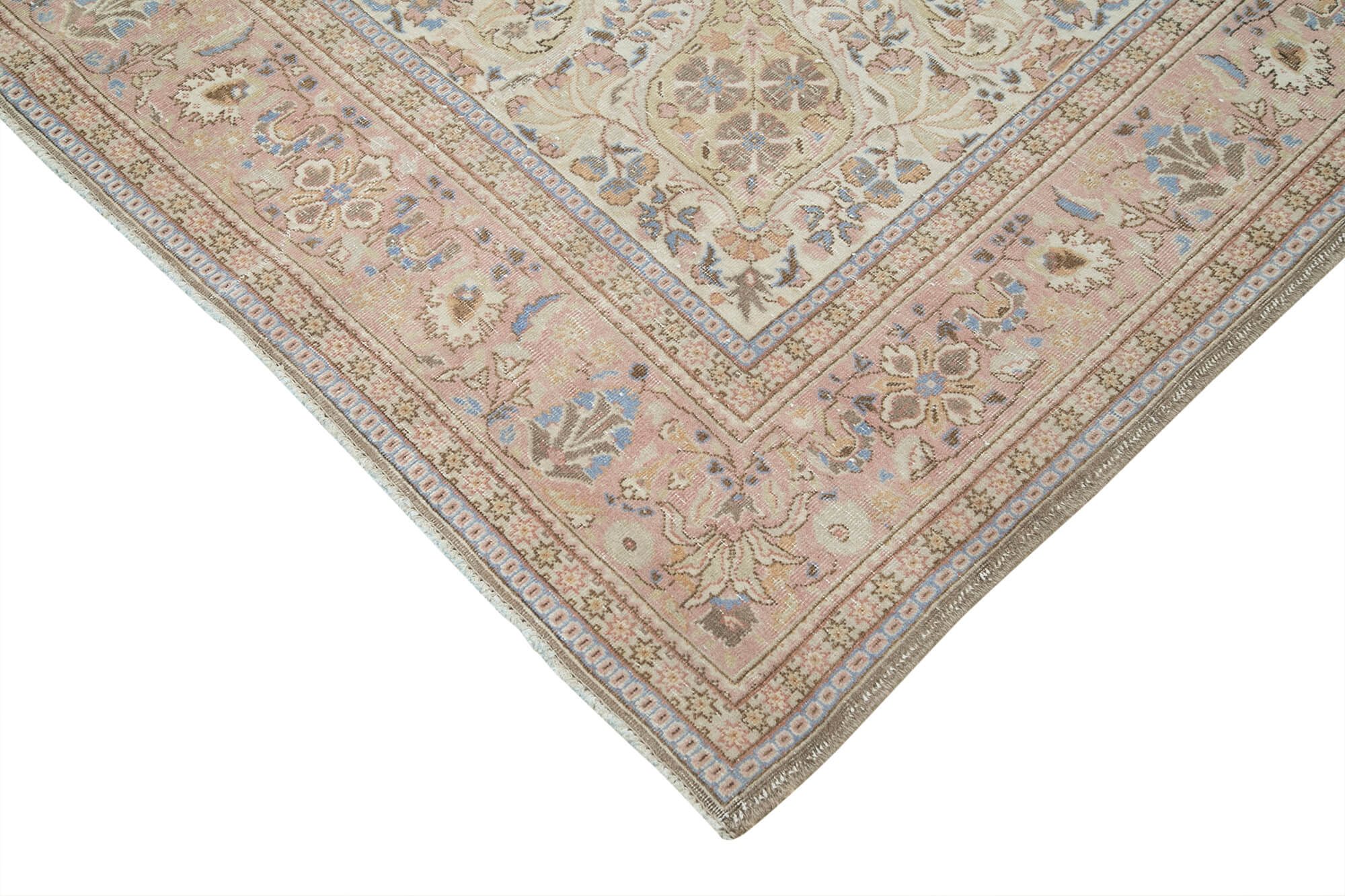 7 x 10 Beige Vintage Rug - 5029