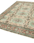 7 x 10 Beige Turkish Vintage Area Rug - 5030