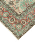 7 x 10 Beige Turkish Vintage Area Rug - 5030