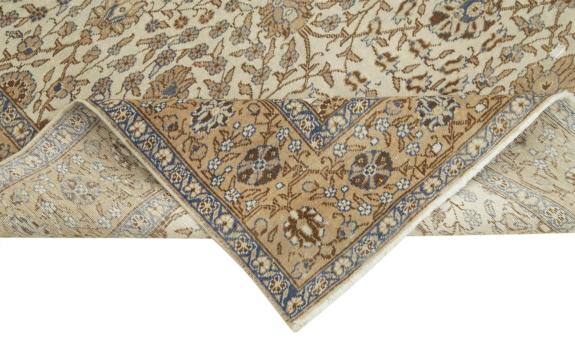 4 x 6 Beige Vintage Rug - 5034