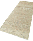 3 x 9 Beige Vintage Rug - 5035