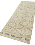 3 x 9 Beige Vintage Rug - 5038