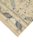 3 x 9 Beige Vintage Rug - 5038