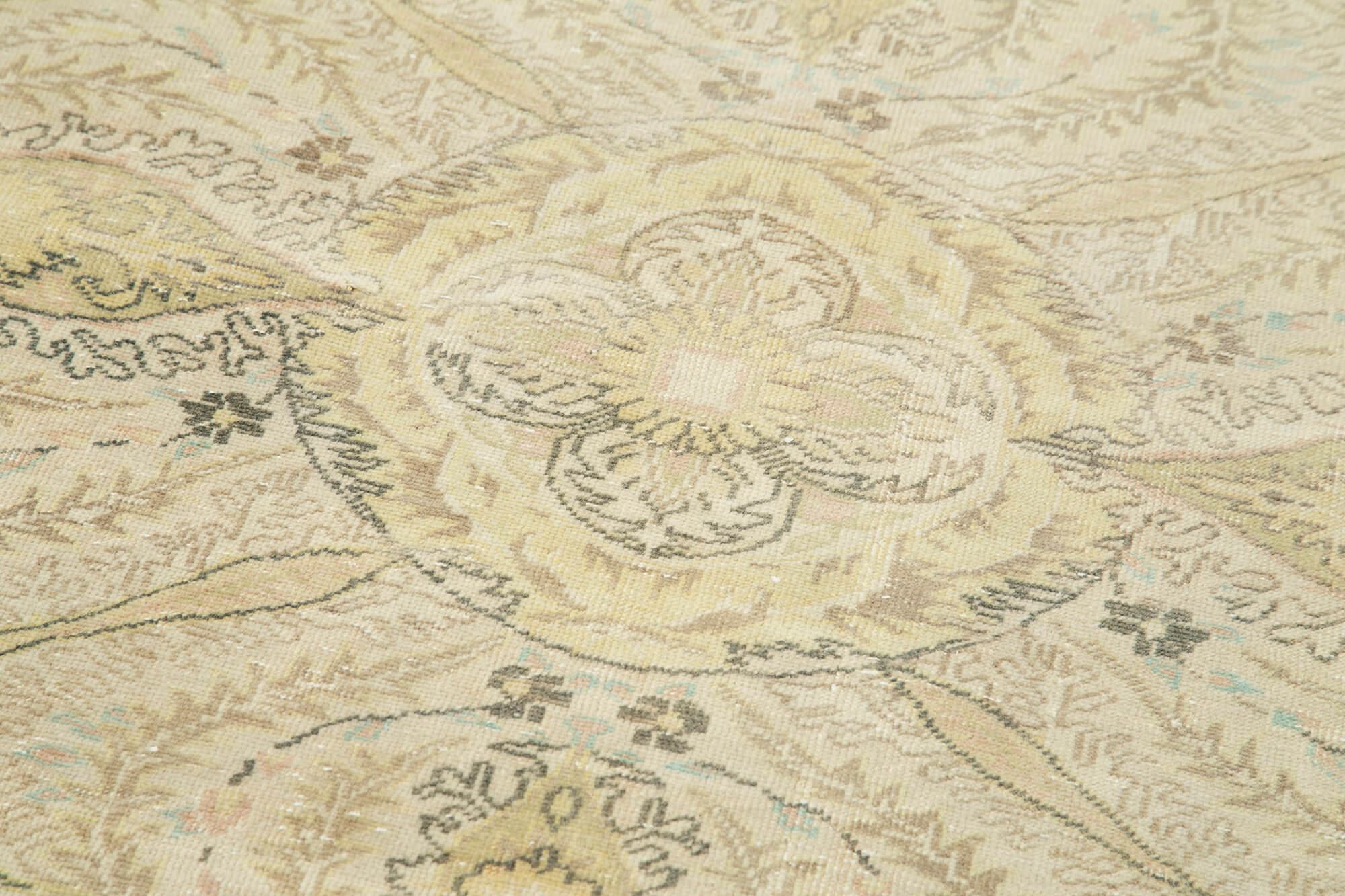 3 x 10 Beige Vintage Rug - 5039