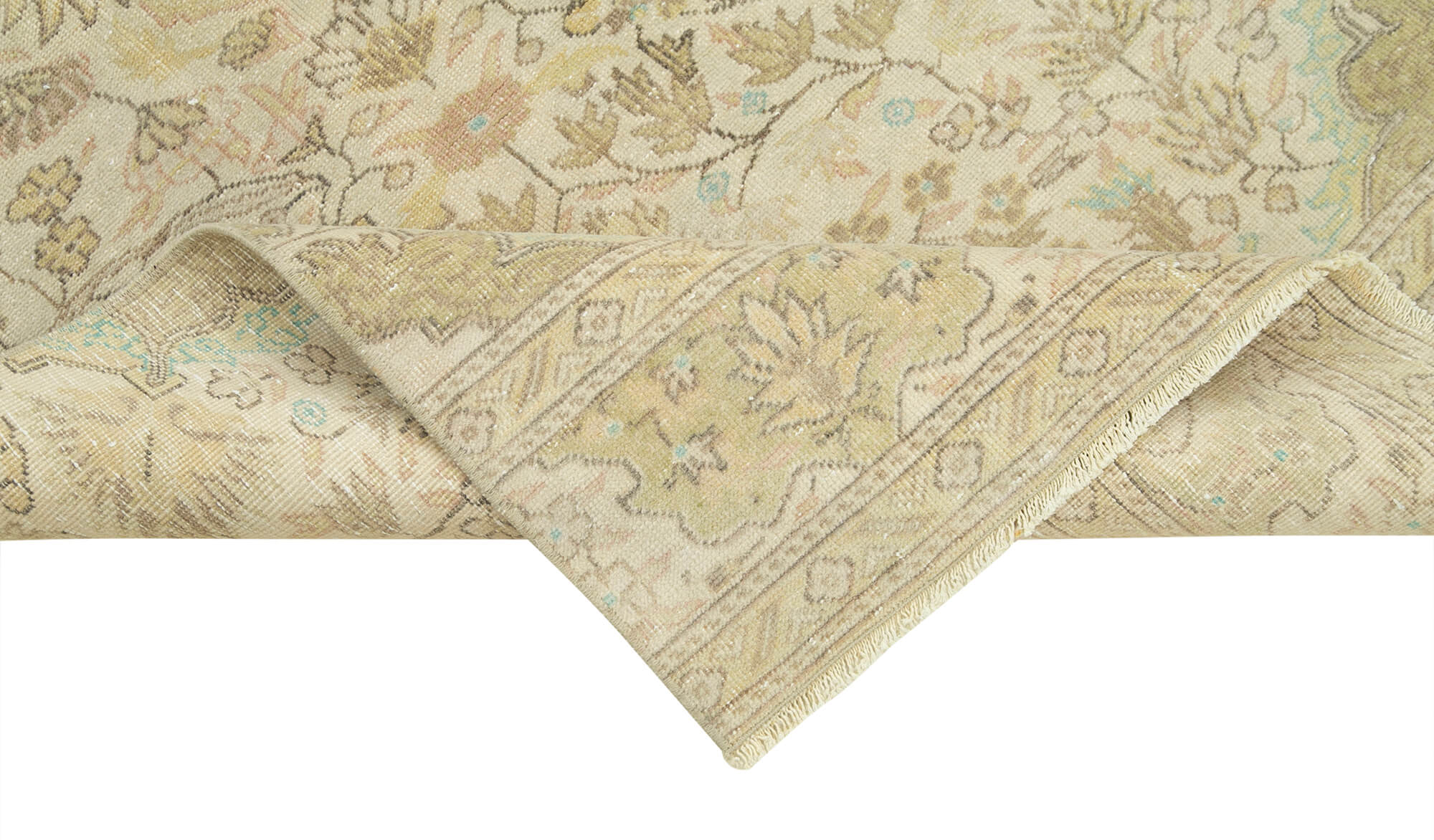 3 x 10 Beige Vintage Rug - 5039