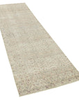 3 x 9 Beige Vintage Rug - 5040