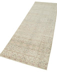 3 x 9 Beige Vintage Rug - 5040