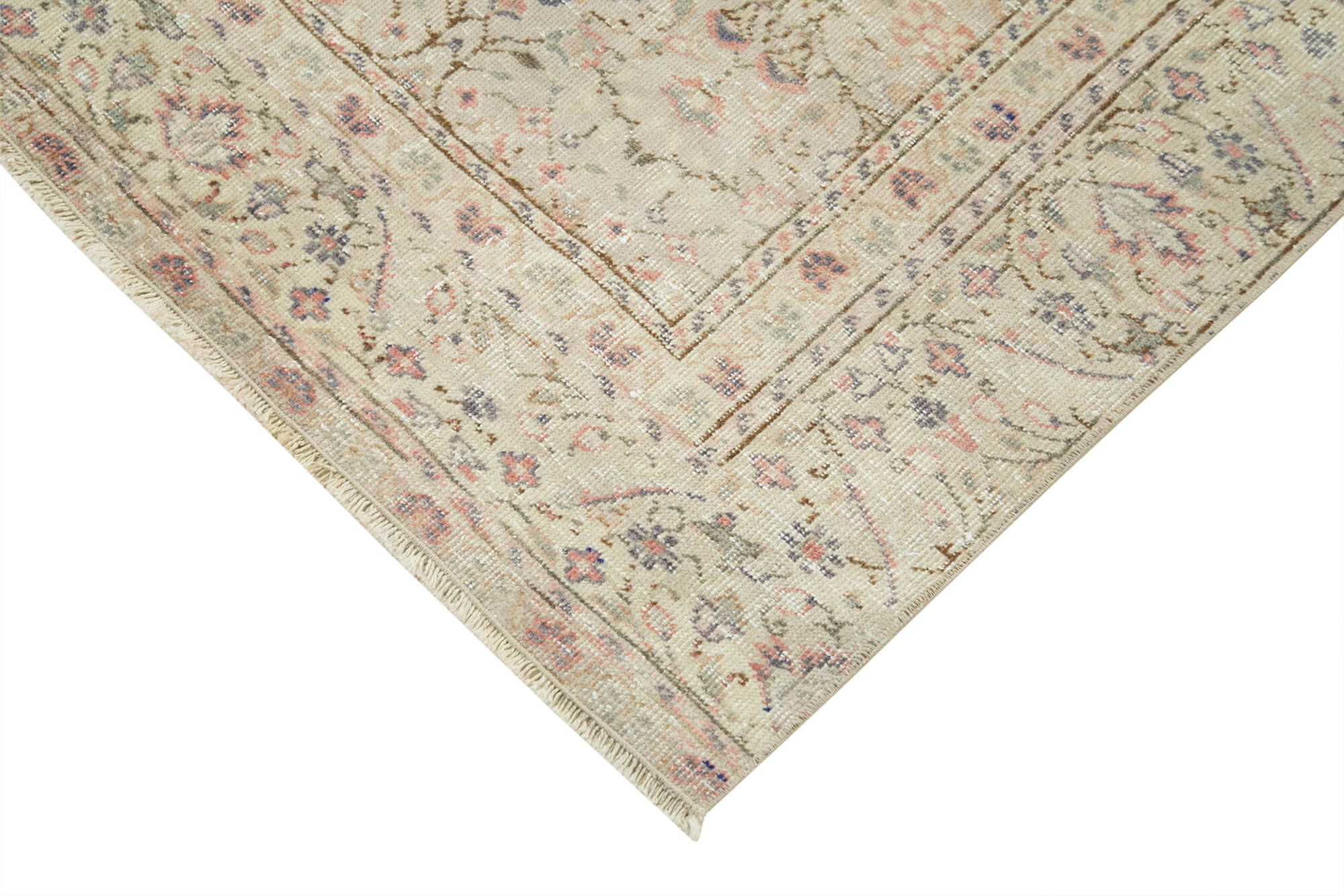 3 x 9 Beige Vintage Rug - 5040