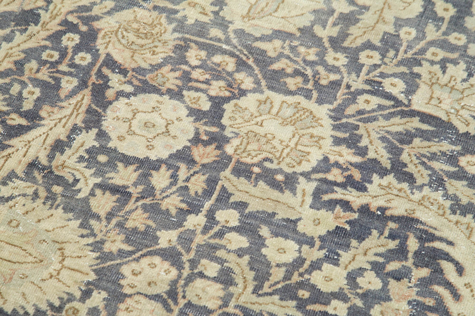 3 x 11 Beige Vintage Rug - 5041