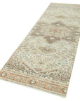 3 x 9 Beige Vintage Rug - 5046