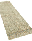 3 x 9 Beige Vintage Rug - 5047