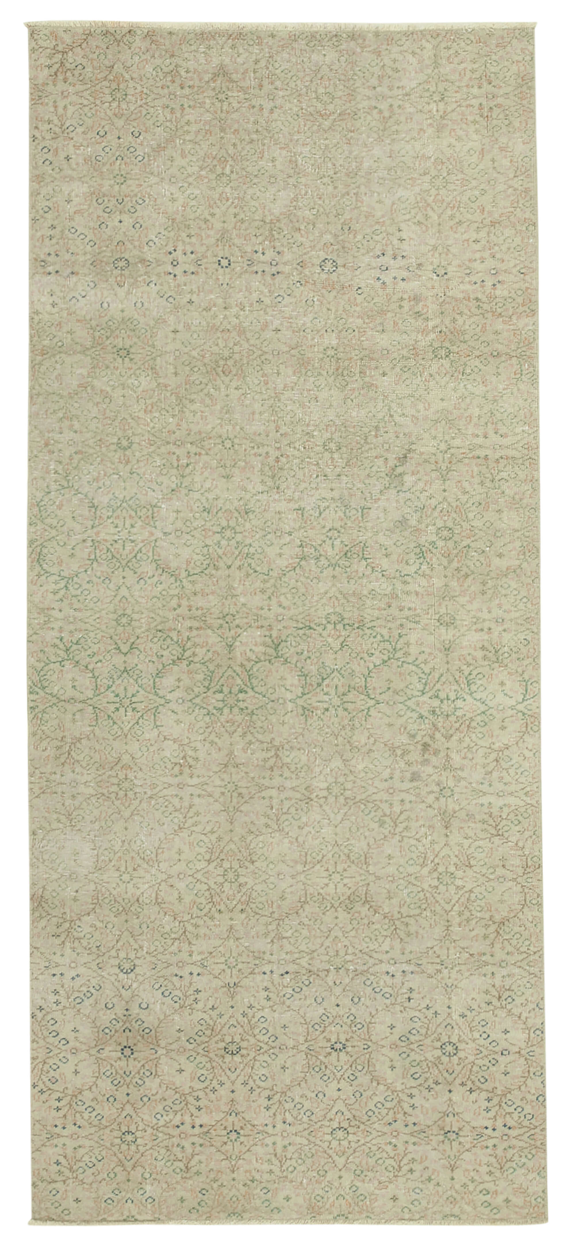 3 x 7 Beige Vintage Rug - 5048