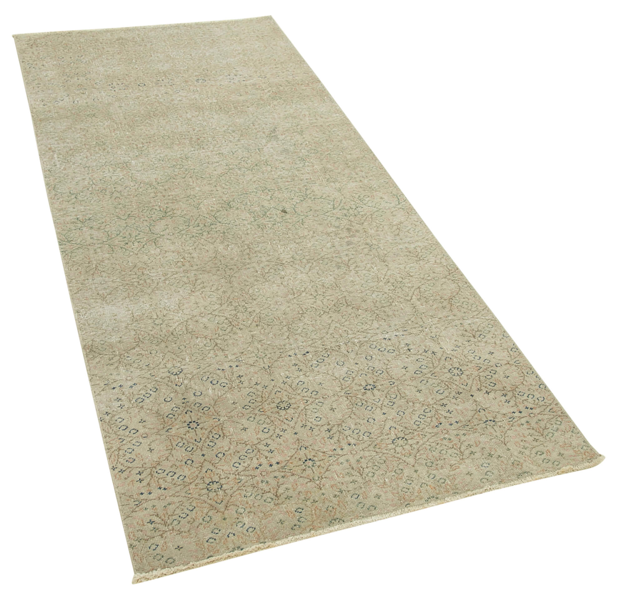 3 x 7 Beige Vintage Rug - 5048