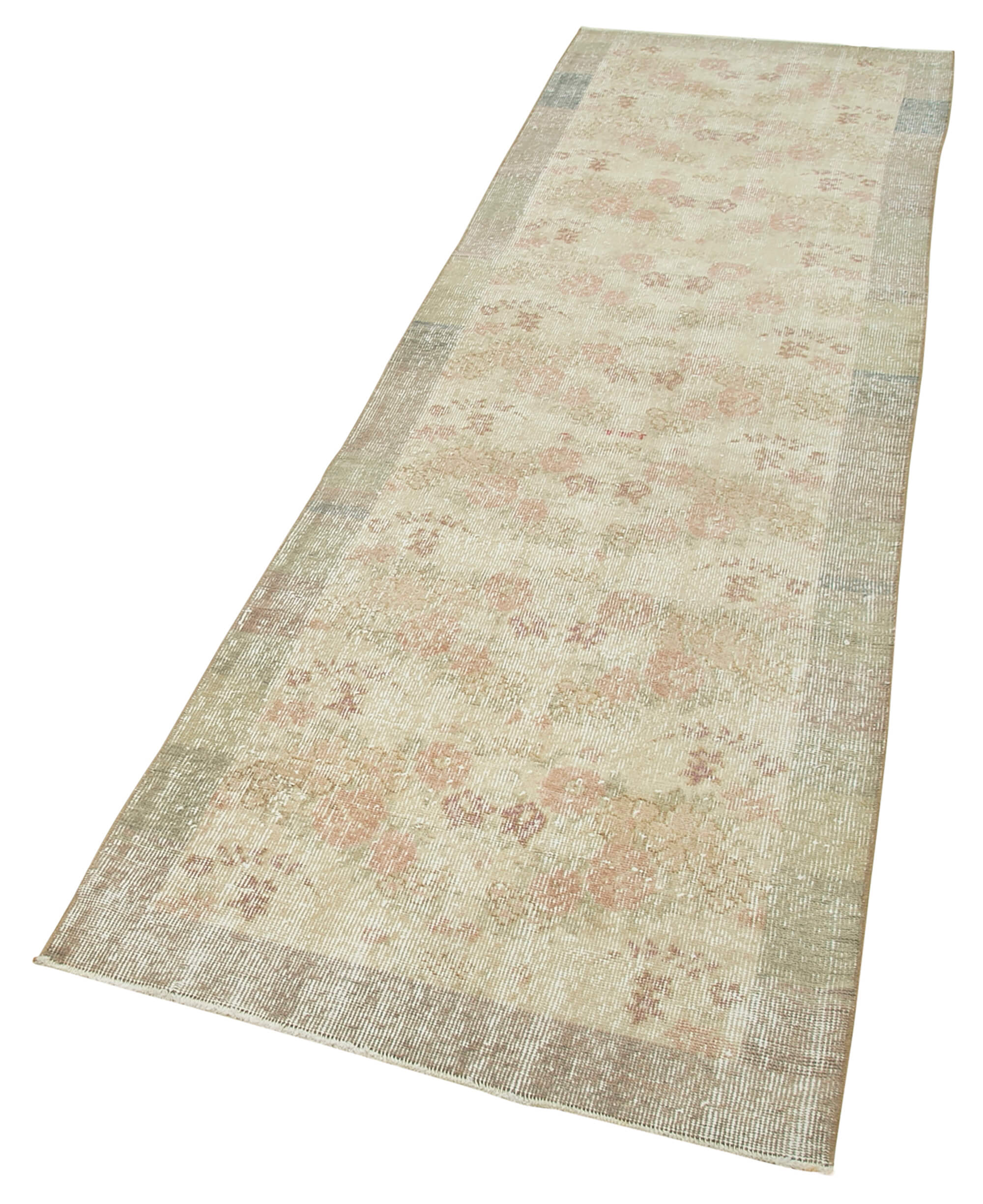 3 x 10 Beige Vintage Rug - 5051