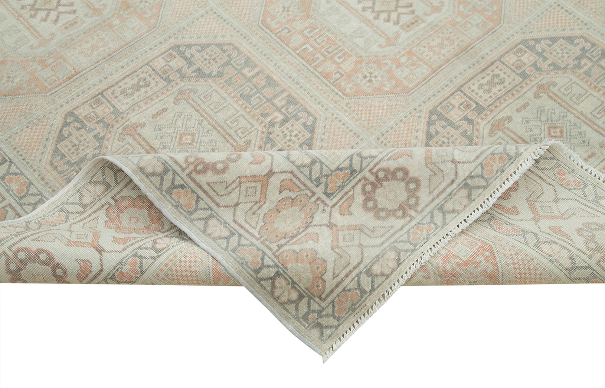 6 x 10 Beige Vintage Rug - 5056