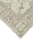 7 x 10 Beige Turkish Vintage Area Rug - 5062