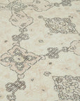 7 x 10 Beige Turkish Vintage Area Rug - 5062