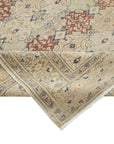 8 x 11 Beige Vintage Rug - 5065