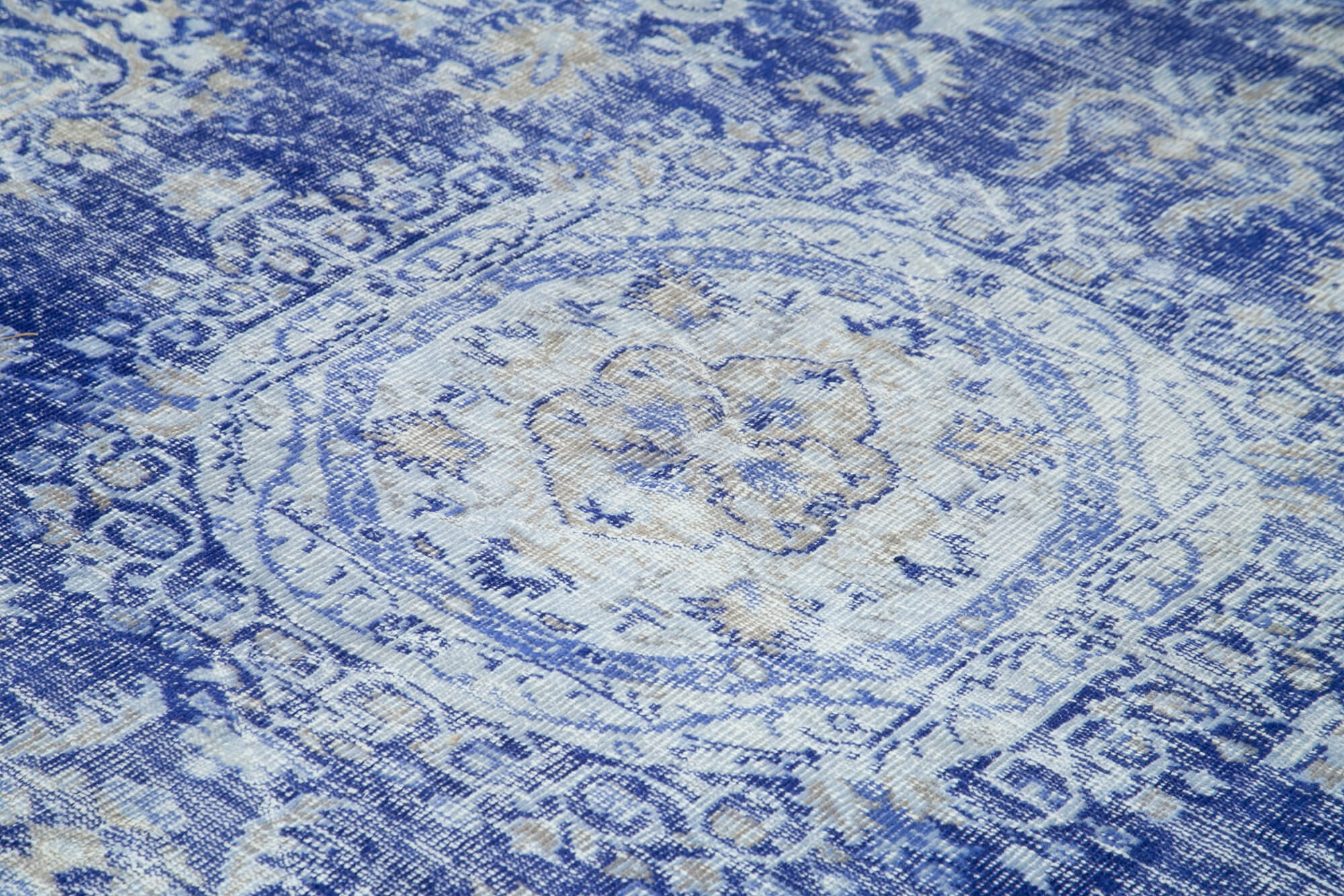 9 x 11 Blue Vintage Rug - 5067