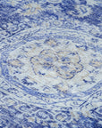 9 x 11 Blue Vintage Rug - 5067