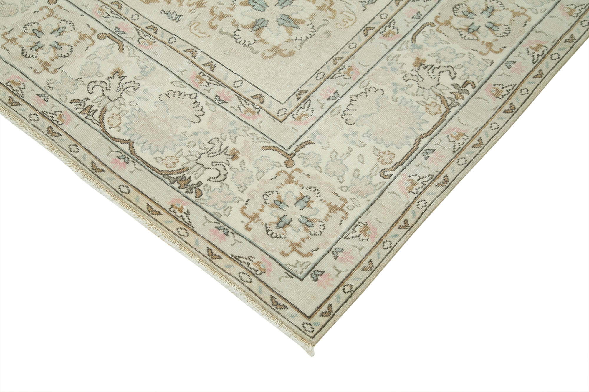 7 x 11 Beige Vintage Rug - 5070