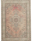 8 x 11 Beige Vintage Rug - 5073