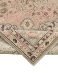 8 x 11 Beige Vintage Rug - 5073