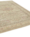 8 x 12 Beige Vintage Rug - 5074