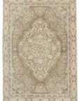 8 x 11 Beige Vintage Rug - 5075