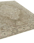 8 x 11 Beige Vintage Rug - 5075