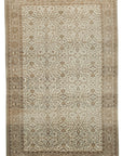 7 x 11 Beige Vintage Rug - 5076