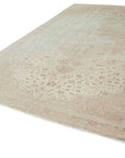 8 x 13 Beige Vintage Rug - 5078