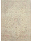 9 x 13 Beige Vintage Rug - 5079