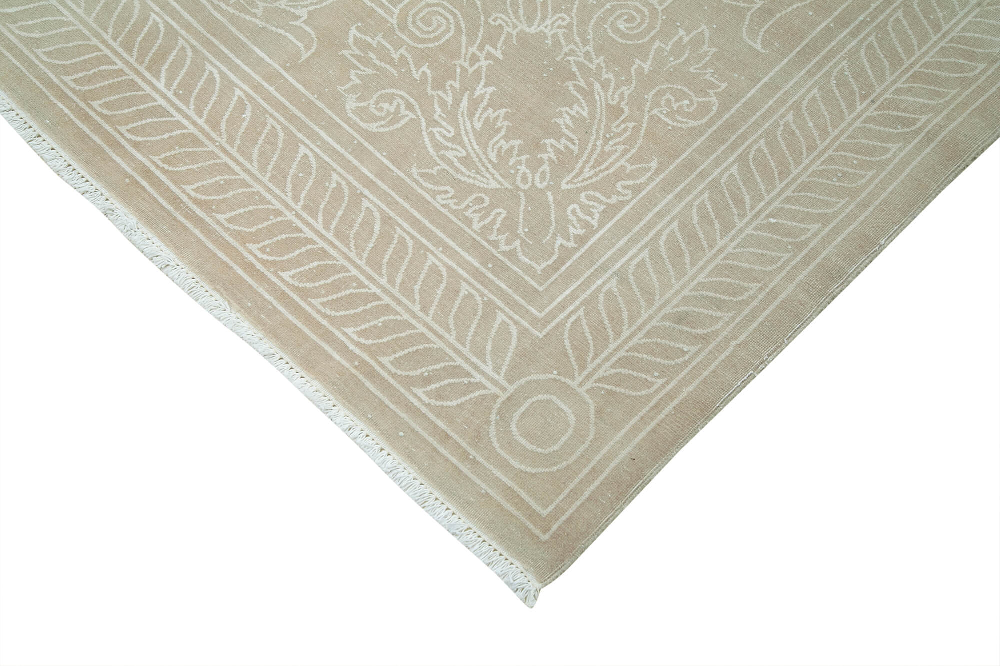 8 x 11 Beige Vintage Rug - 5083