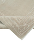 8 x 11 Beige Vintage Rug - 5083