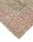 8 x 11 Beige Vintage Rug - 5086