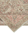 8 x 11 Beige Vintage Rug - 5086