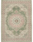 8 x 11 Beige Vintage Rug - 5089