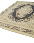 8 x 11 Beige Vintage Rug - 5094