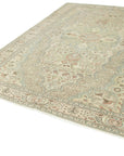 7 x 11 Beige Vintage Rug - 5095