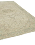 7 x 12 Beige Vintage Rug - 5096