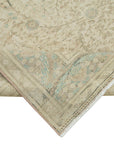 7 x 12 Beige Vintage Rug - 5096