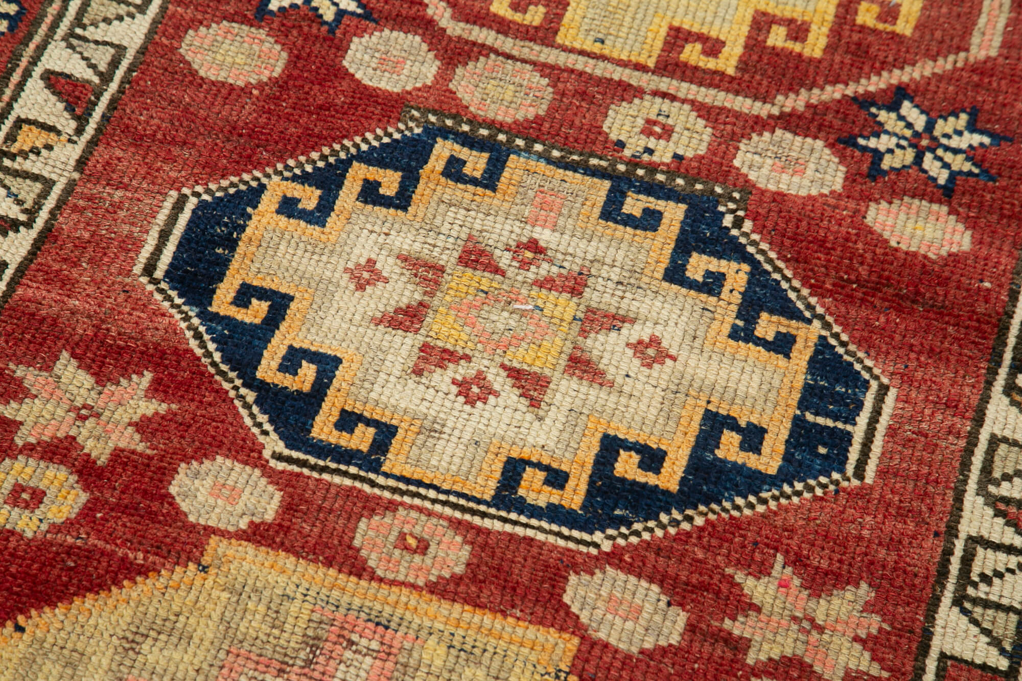 3 x 13 Red Boho Runner Rugs - 5109