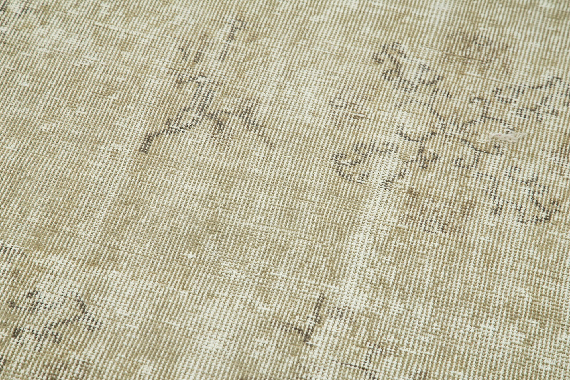 3 x 10 Beige Overdyed Runner Rug - 5113