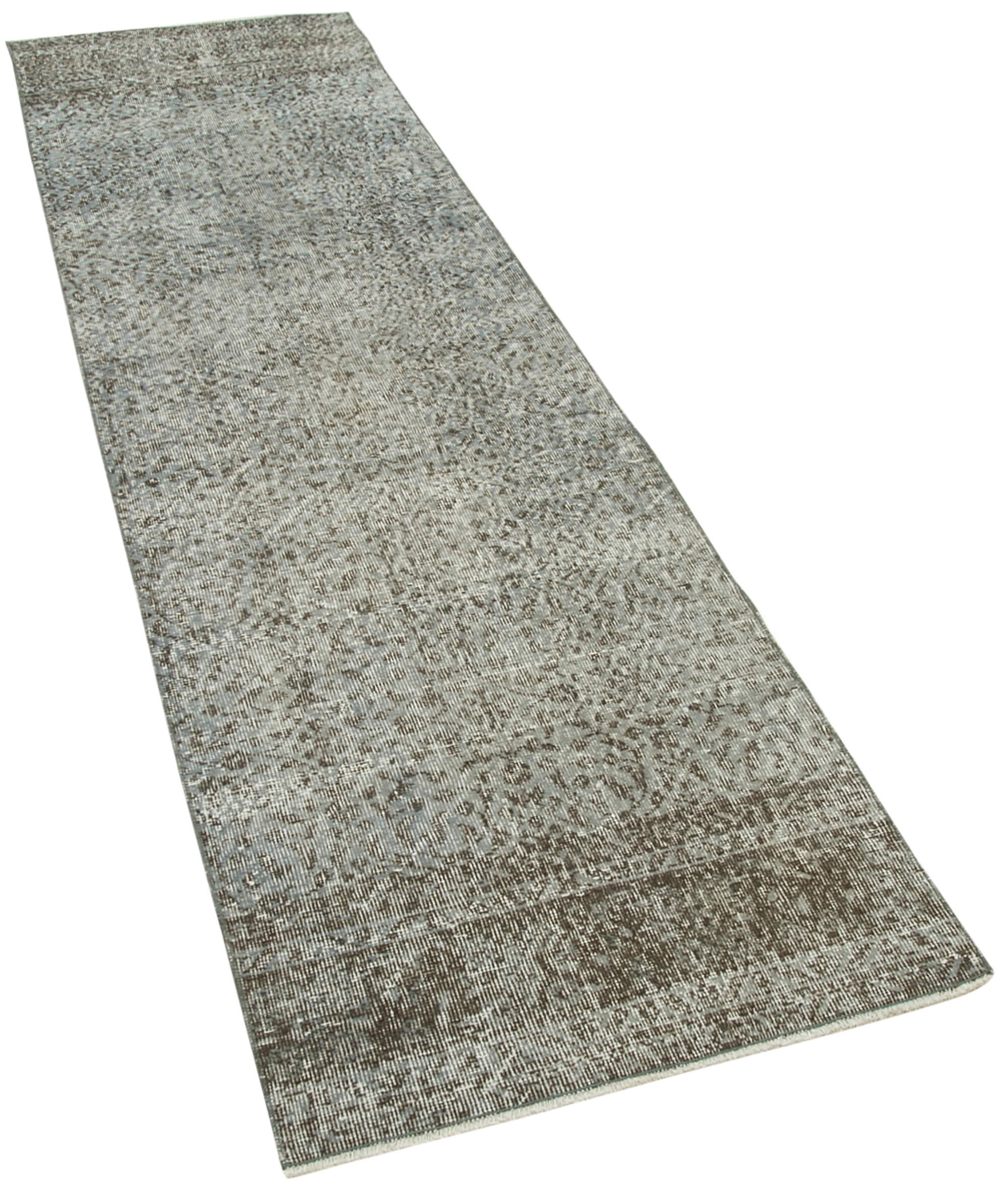 2 x 10 Blue Overdyed Runner Rug - 5121