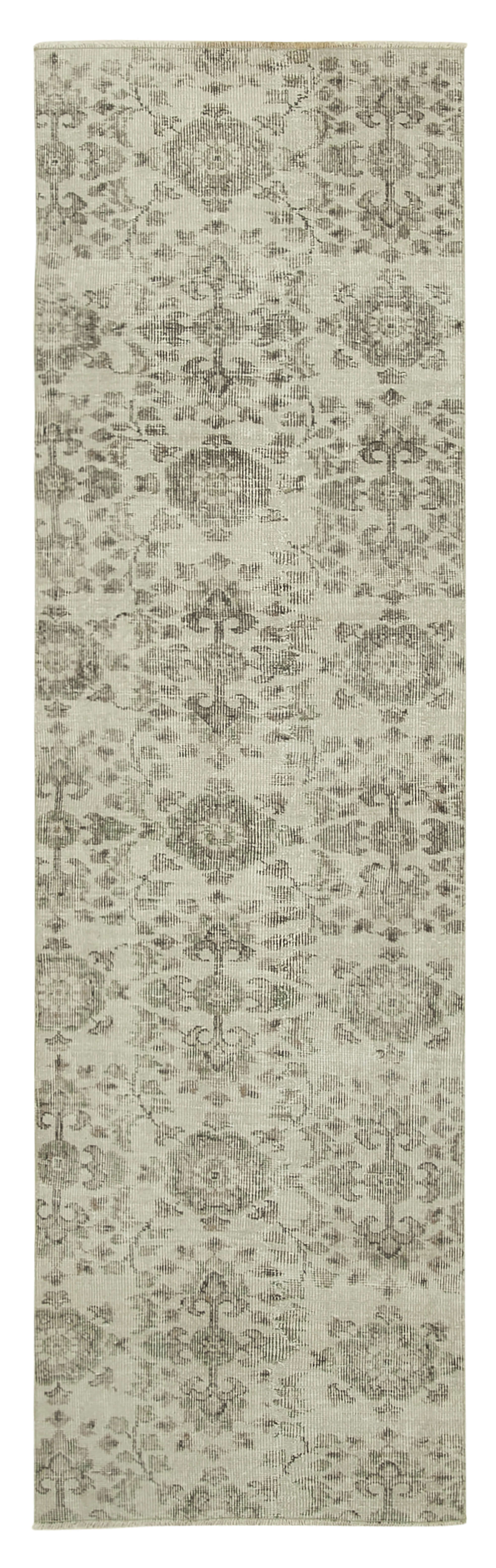 3 x 9 Beige Overdyed Runner Rug - 5124