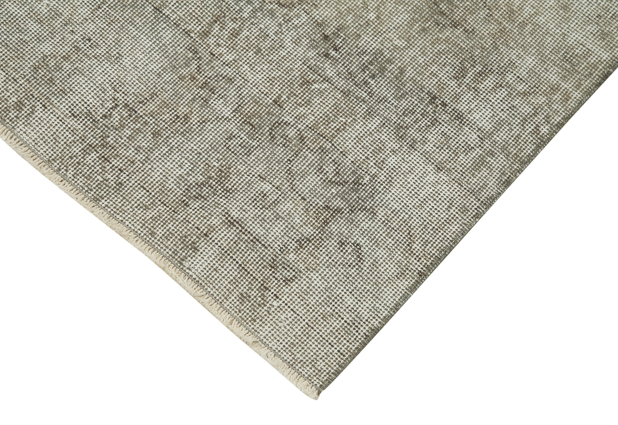 3 x 10 Grey Overdyed Runner Rug - 5130